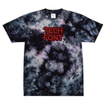 CUSTOM TIE-DYE T-SHIRT • TECH STYLE FONT • 2 •