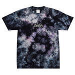 CUSTOM TIE-DYE T-SHIRT • INDIE STYLE FONT • 1 •