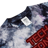 CUSTOM TIE-DYE T-SHIRT • TECH STYLE FONT • 2 •