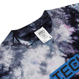 CUSTOM TIE-DYE T-SHIRT • TECH STYLE FONT • 1 •