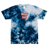 CUSTOM TIE-DYE T-SHIRT • MOUSE STYLE FONT • 2 •