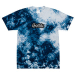 CUSTOM TIE-DYE T-SHIRT • GOTHIC STYLE FONT • 1 •