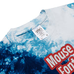 CUSTOM TIE-DYE T-SHIRT • MOUSE STYLE FONT • 2 •