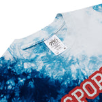 CUSTOM TIE-DYE T-SHIRT • SPORT STYLE FONT • 1 •