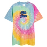 CUSTOM TIE-DYE T-SHIRT • FISH STYLE FONT • 2 •