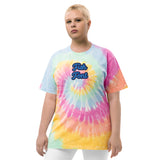 CUSTOM TIE-DYE T-SHIRT • FISH STYLE FONT • 2 •