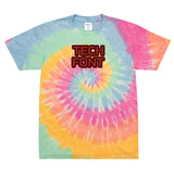 CUSTOM TIE-DYE T-SHIRT • TECH STYLE FONT • 2 •