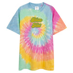 CUSTOM TIE-DYE T-SHIRT • DISCO STYLE FONT • 2 •