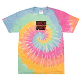 CUSTOM TIE-DYE T-SHIRT • ROCK STYLE FONT • 2 •