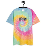 CUSTOM TIE-DYE T-SHIRT • OLD SKOOL STYLE FONT • 1 •