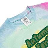 CUSTOM TIE-DYE T-SHIRT • AUTUMN STYLE FONT • 2 •