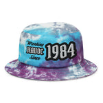 CUSTOM WREAKING HAVOC SINCE ???? • TIE-DYE BUCKET HAT • BIRTHDAY