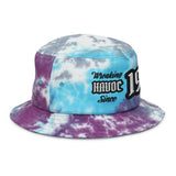 CUSTOM WREAKING HAVOC SINCE ???? • TIE-DYE BUCKET HAT • BIRTHDAY