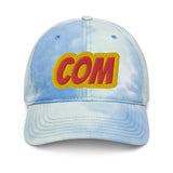 CUSTOM TIE-DYE DAD HAT • COMIC STYLE FONT • 1 •