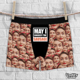 CUSTOM BOXER SHORTS. May I Suggest The Sausage.