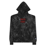 CUSTOM TIE-DYE HOODIE • ROCK STYLE FONT • 2 •