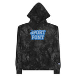 CUSTOM TIE-DYE HOODIE • SPORT STYLE FONT • 2 •