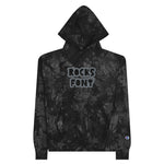 CUSTOM TIE-DYE HOODIE • ROCKS STYLE FONT • 2 •