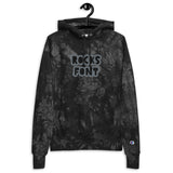 CUSTOM TIE-DYE HOODIE • ROCKS STYLE FONT • 2 •