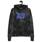 CUSTOM TIE-DYE HOODIE • TECH STYLE FONT • 2 •