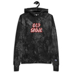 CUSTOM TIE-DYE HOODIE • OLD SKOOL STYLE FONT • 2 •