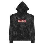 CUSTOM TIE-DYE HOODIE • OLD SKOOL STYLE FONT • 1 •