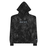 CUSTOM TIE-DYE HOODIE • ROCKS STYLE FONT • 1 •