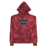 CUSTOM TIE-DYE HOODIE • ROCKS STYLE FONT • 2 •