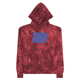 CUSTOM TIE-DYE HOODIE • TECH STYLE FONT • 2 •