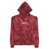 CUSTOM TIE-DYE HOODIE • ROCK STYLE FONT • 1 •