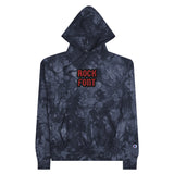 CUSTOM TIE-DYE HOODIE • ROCK STYLE FONT • 2 •