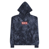 CUSTOM TIE-DYE HOODIE • ROCK STYLE FONT • 1 •