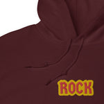 CUSTOM UNISEX HOODIE • ROCK STYLE FONT • 1 •