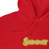 CUSTOM UNISEX HOODIE • SUMMER STYLE FONT • 1 •