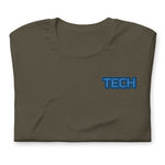 CUSTOM T-SHIRT • TECH STYLE FONT • 1 •