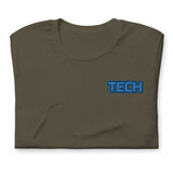 CUSTOM T-SHIRT • TECH STYLE FONT • 1 •