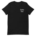 CUSTOM T-SHIRT • GOTHIC STYLE FONT • 2 •