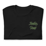 CUSTOM T-SHIRT • INDIE STYLE FONT • 2 •