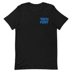 CUSTOM T-SHIRT • TECH STYLE FONT • 2 •