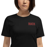 T-SHIRT • CUSTOM TEXT • ROCK FONT •