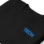 CUSTOM T-SHIRT • TECH STYLE FONT • 1 •