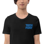 CUSTOM T-SHIRT • TECH STYLE FONT • 2 •