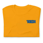 CUSTOM T-SHIRT • TECH STYLE FONT • 1 •