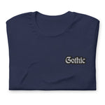 CUSTOM T-SHIRT • GOTHIC STYLE FONT • 1 •