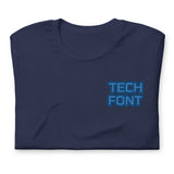 CUSTOM T-SHIRT • TECH STYLE FONT • 2 •