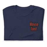 CUSTOM T-SHIRT • MOUSE STYLE FONT • 2 •