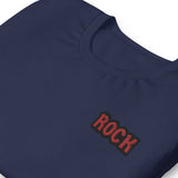 T-SHIRT • CUSTOM TEXT • ROCK FONT •