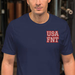 CUSTOM T-SHIRT • USA STYLE FONT • 2 •