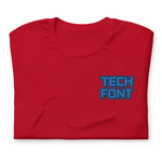 CUSTOM T-SHIRT • TECH STYLE FONT • 2 •