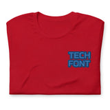 CUSTOM T-SHIRT • TECH STYLE FONT • 2 •